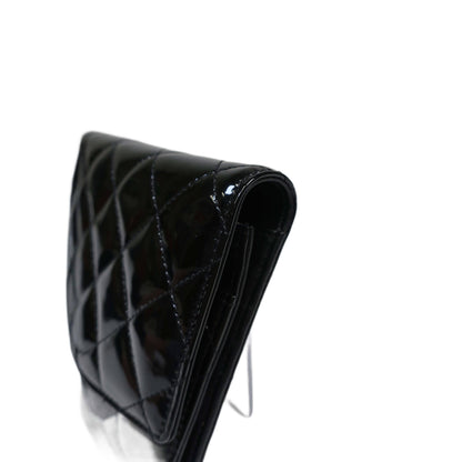 CHANEL Brilliant WOC Patent Leather