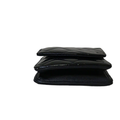 CHANEL Brilliant WOC Patent Leather