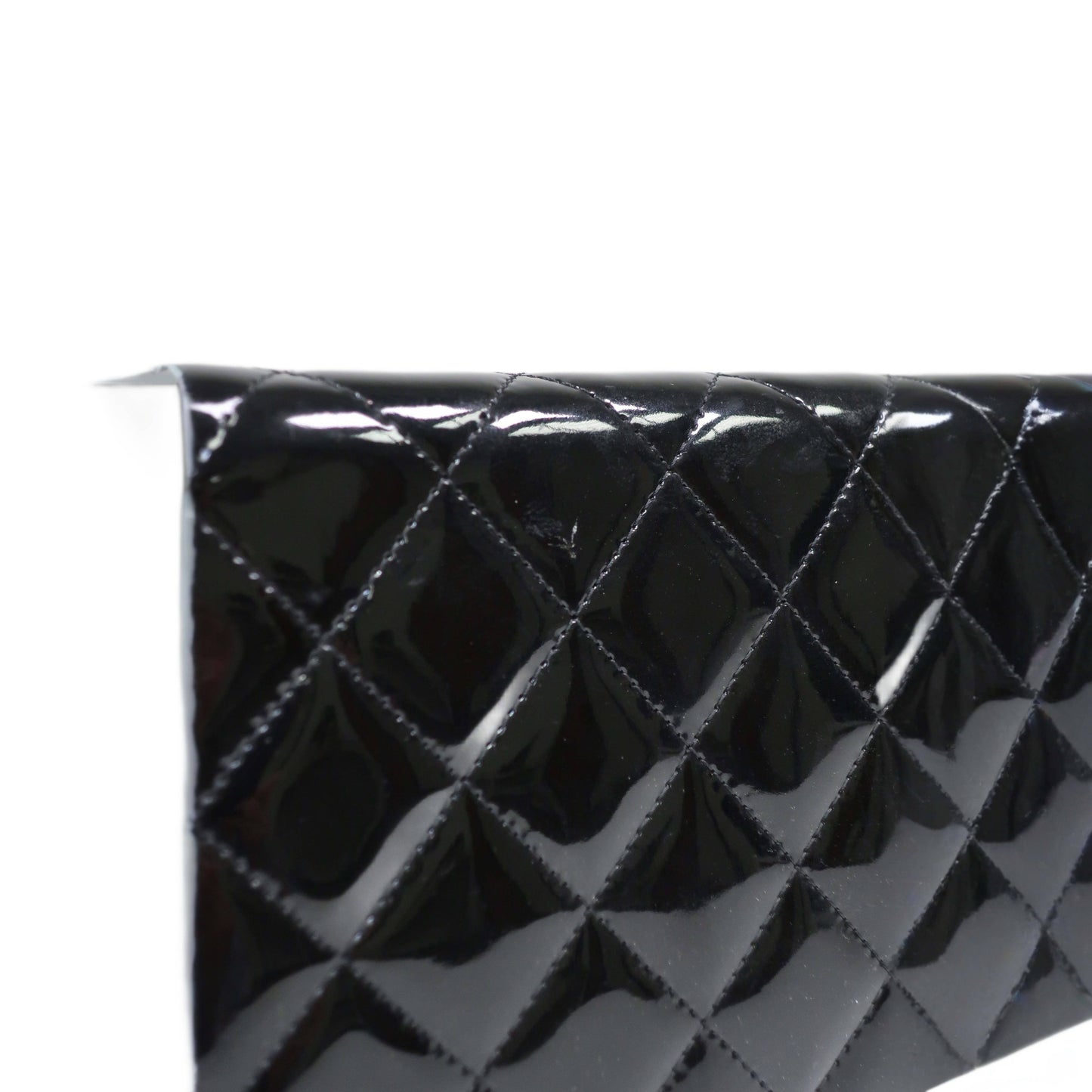 CHANEL Brilliant WOC Patent Leather
