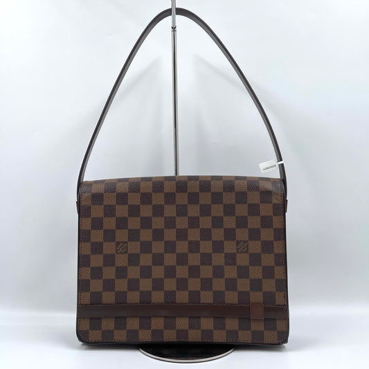 Louis Vuitton Tribeca Long Damier Ebene Shoulder Bag