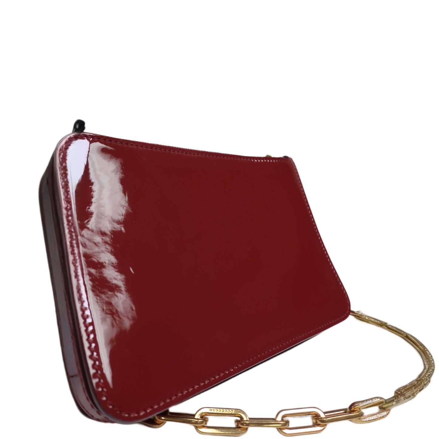 BURBERRY Chain Patent Bag