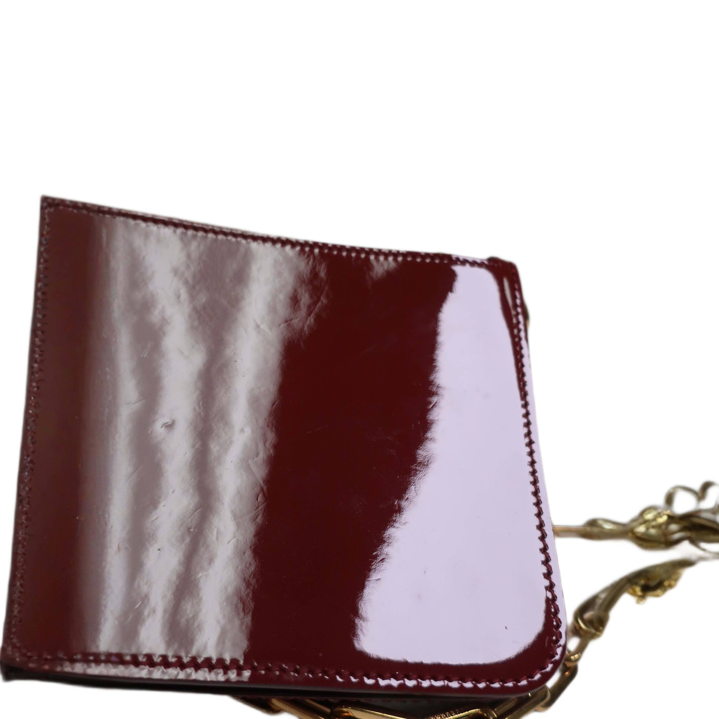 BURBERRY Chain Patent Bag