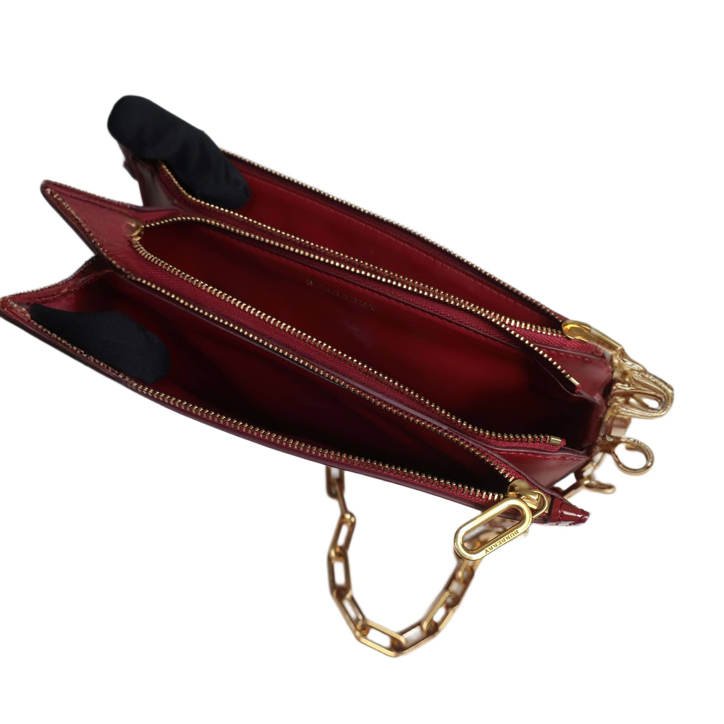 BURBERRY Chain Patent Bag