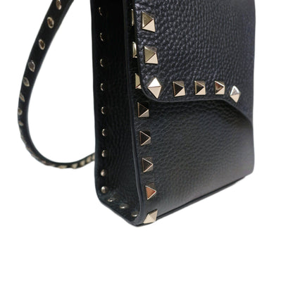 VALENTINO GARAVANI Black Small Rockstud Bag
