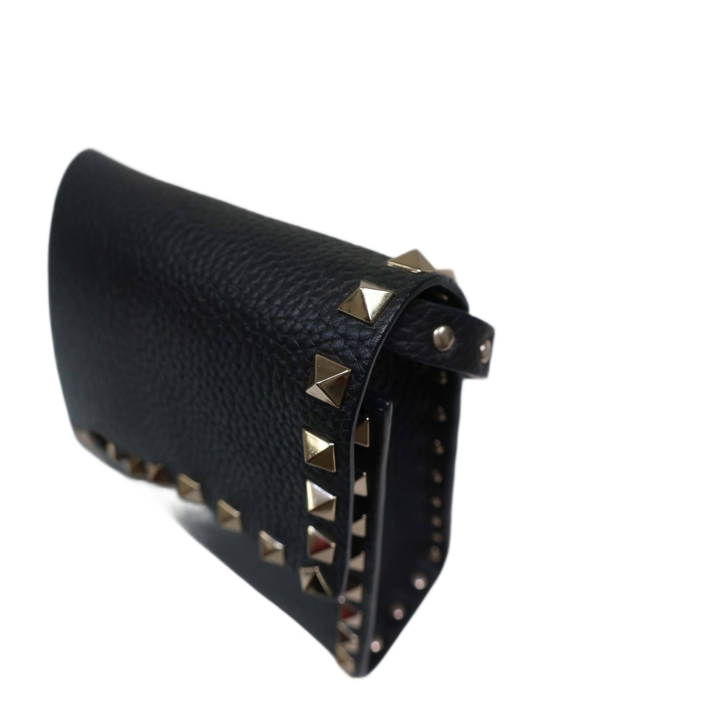 VALENTINO GARAVANI Black Small Rockstud Bag