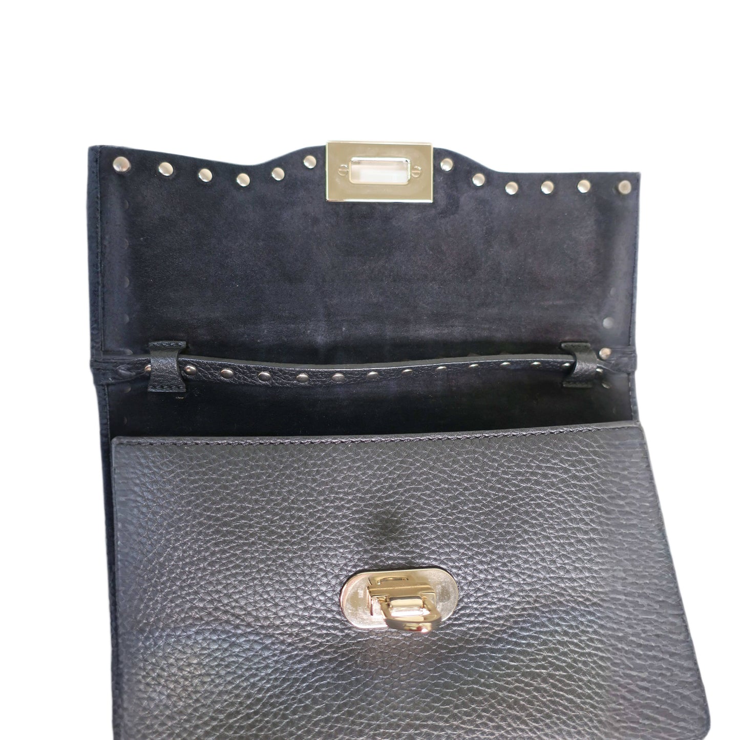 VALENTINO GARAVANI Black Small Rockstud Bag