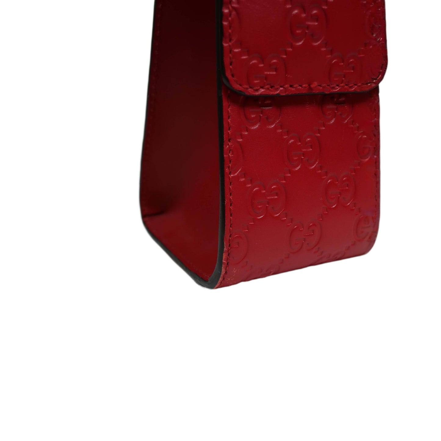 GUCCI Guccissima Medium Padlock Shoulder Bag