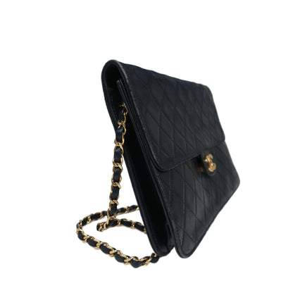 CHANEL Vintage Quilted Matelasse 25 Chain Shoulder Bag