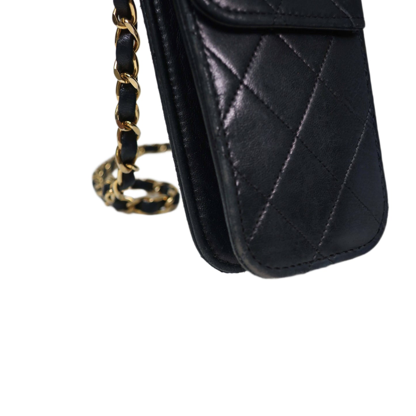 CHANEL Vintage Quilted Matelasse 25 Chain Shoulder Bag