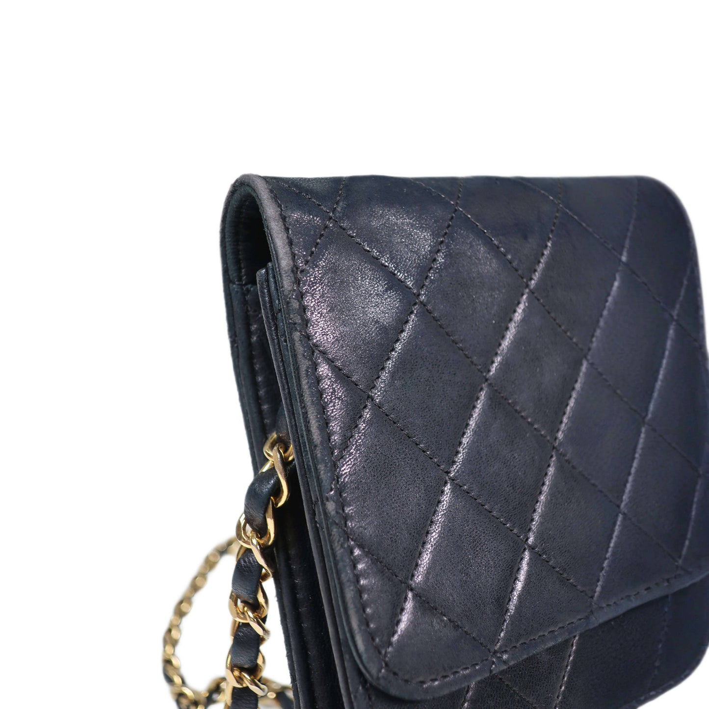 CHANEL Vintage Quilted Matelasse 25 Chain Shoulder Bag