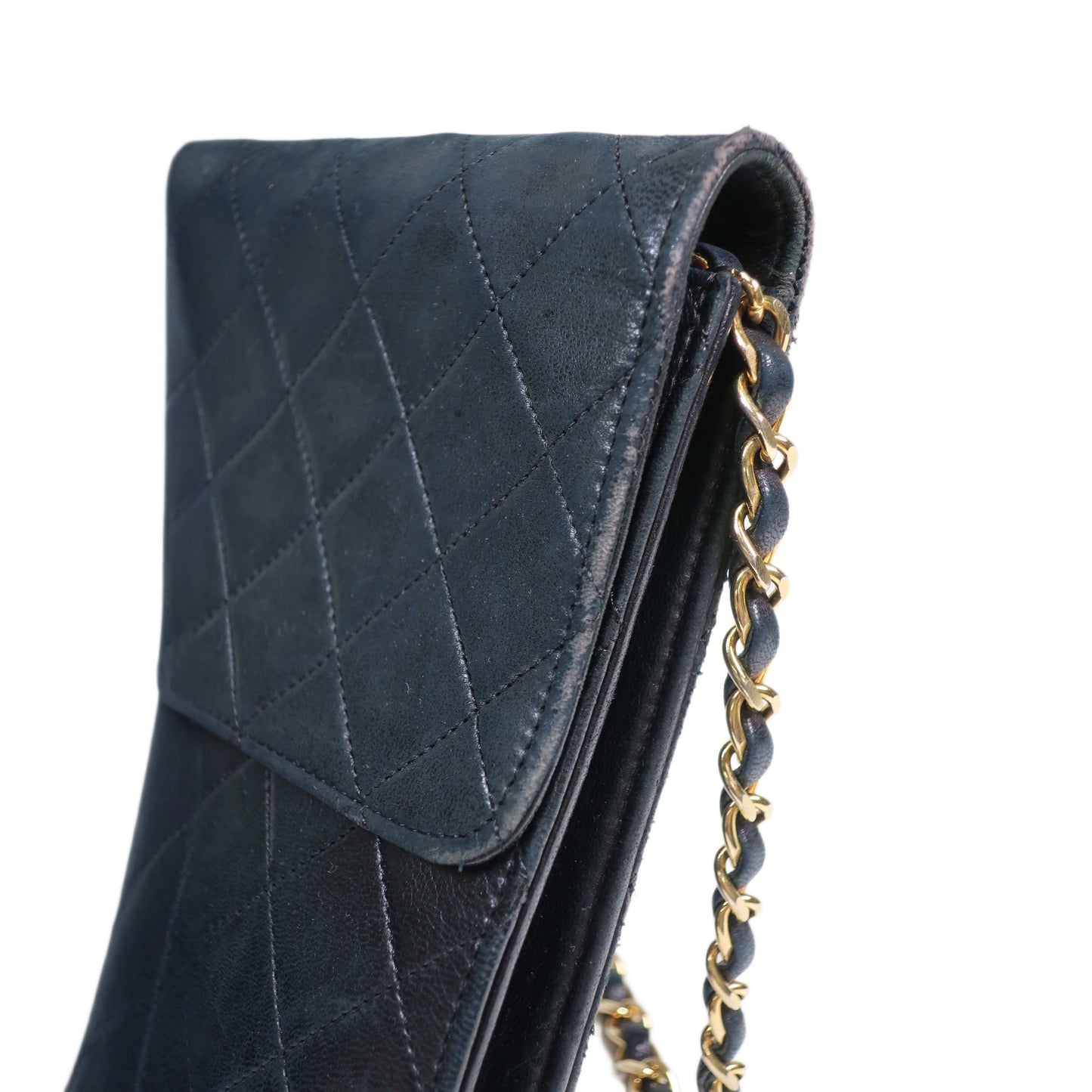 CHANEL Vintage Quilted Matelasse 25 Chain Shoulder Bag