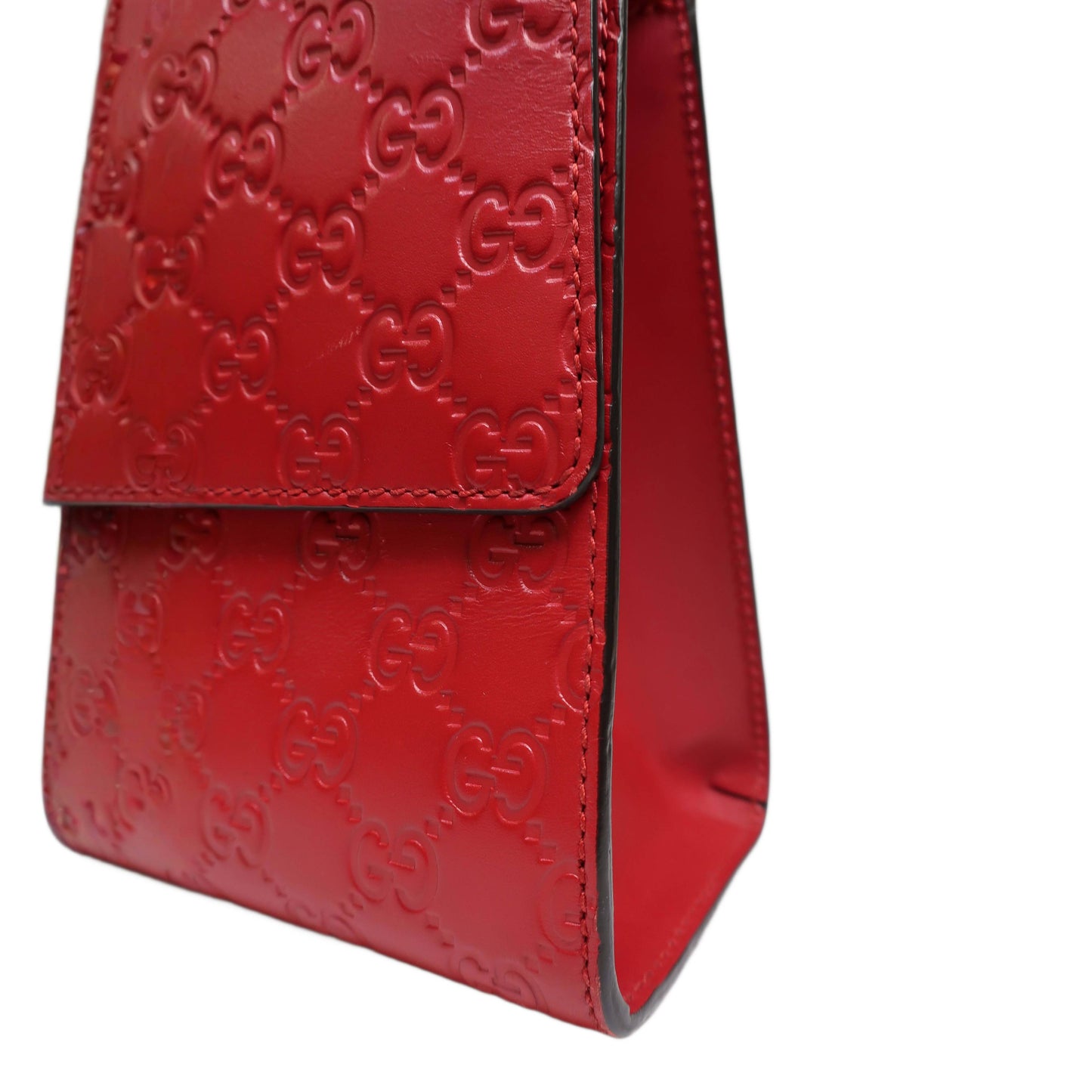 GUCCI Guccissima Medium Padlock Shoulder Bag