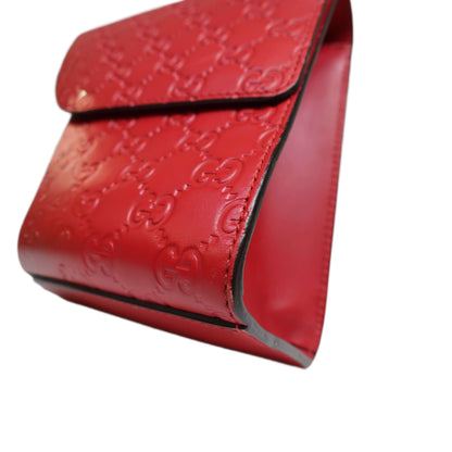 GUCCI Guccissima Medium Padlock Shoulder Bag