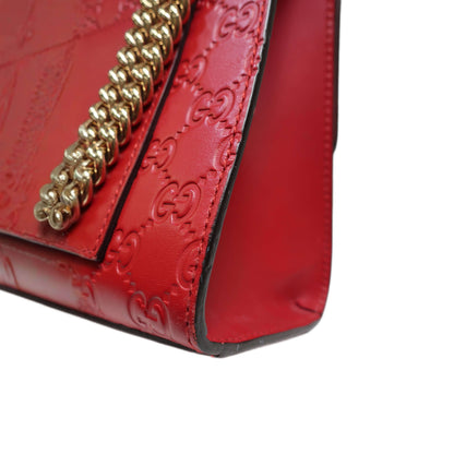 GUCCI Guccissima Medium Padlock Shoulder Bag