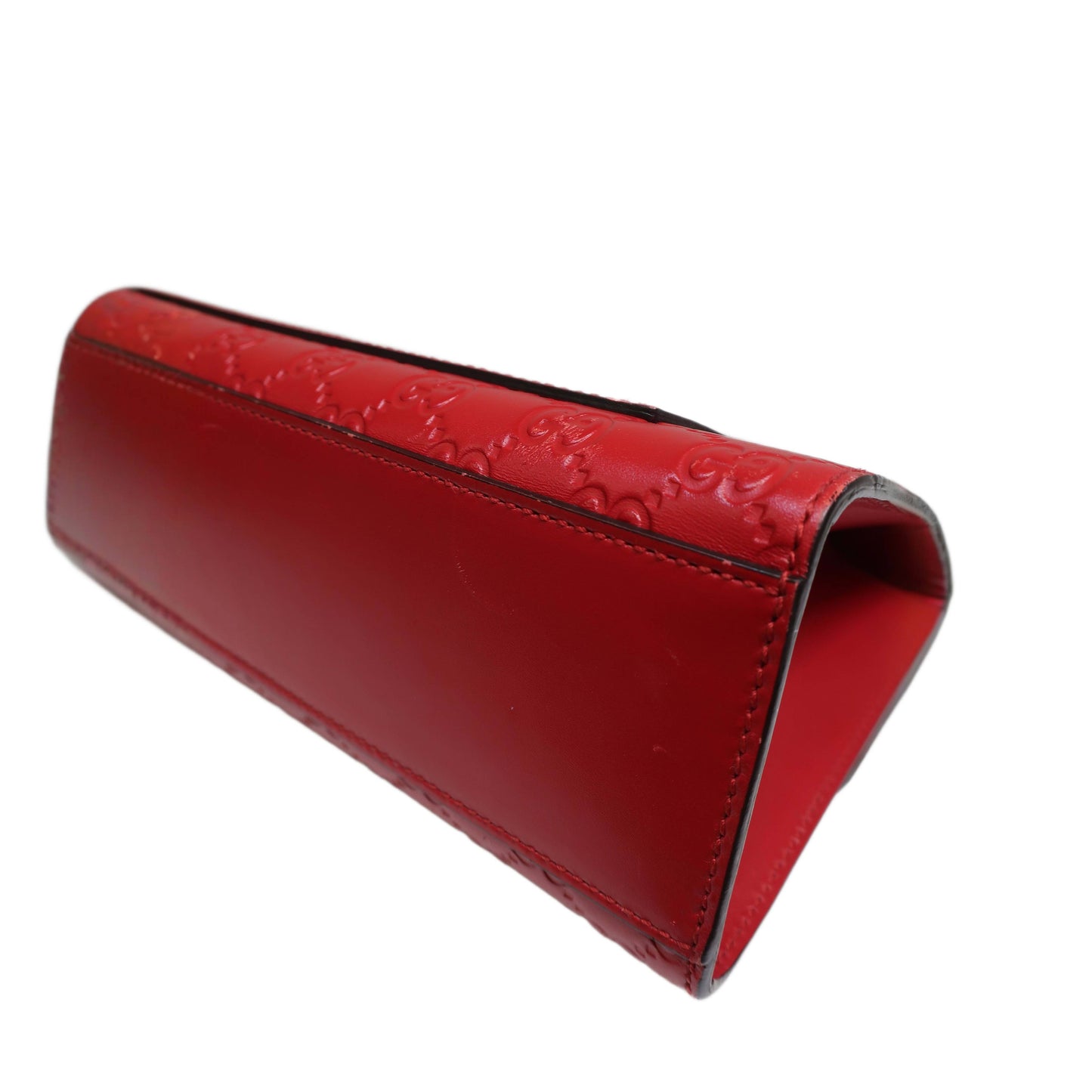 GUCCI Guccissima Medium Padlock Shoulder Bag