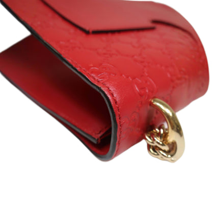 GUCCI Guccissima Medium Padlock Shoulder Bag