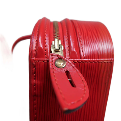 LOUIS VUITTON Epi Cannes Leather Cosmetics Vanity Handbag