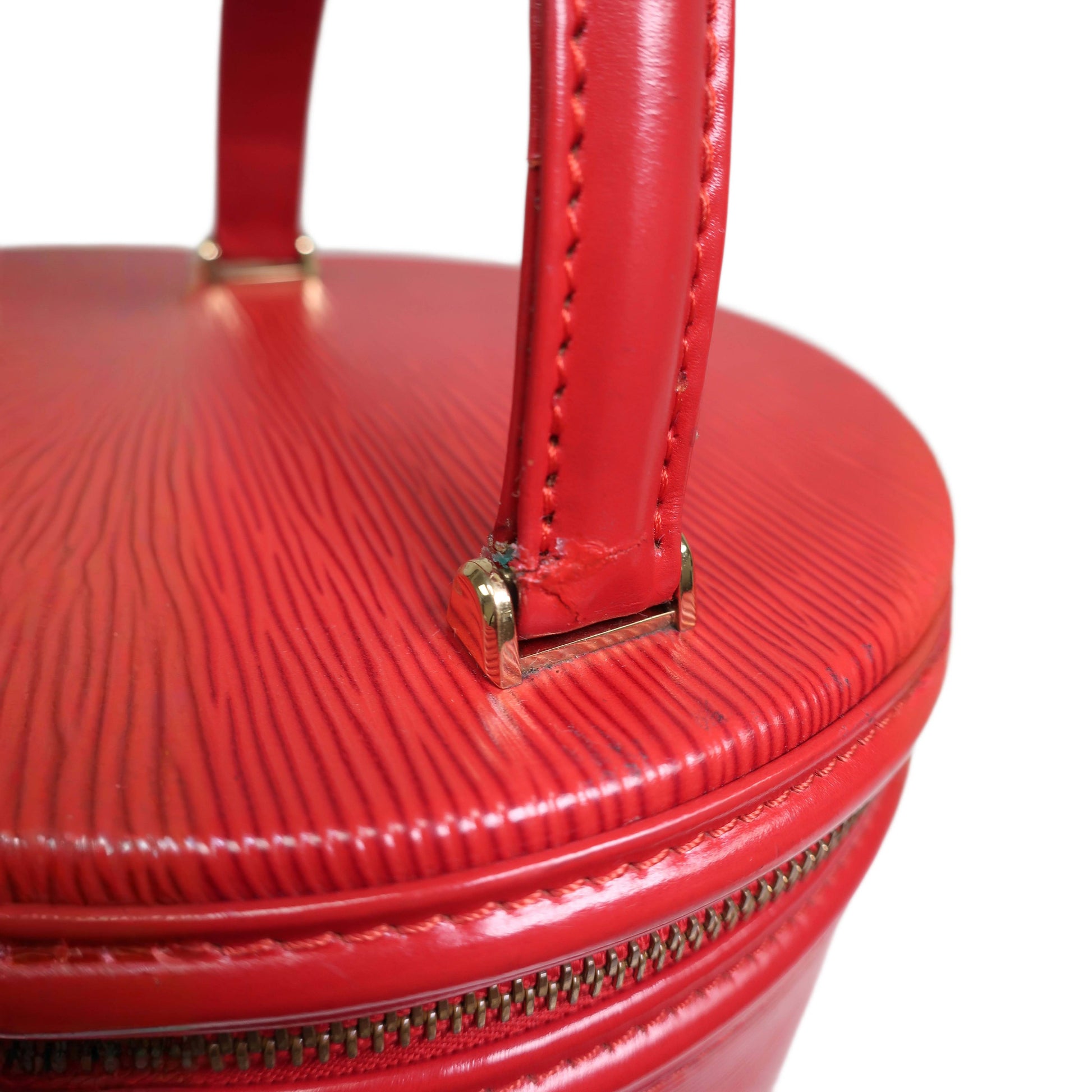 LOUIS VUITTON Epi Cannes Leather Cosmetics Vanity Handbag