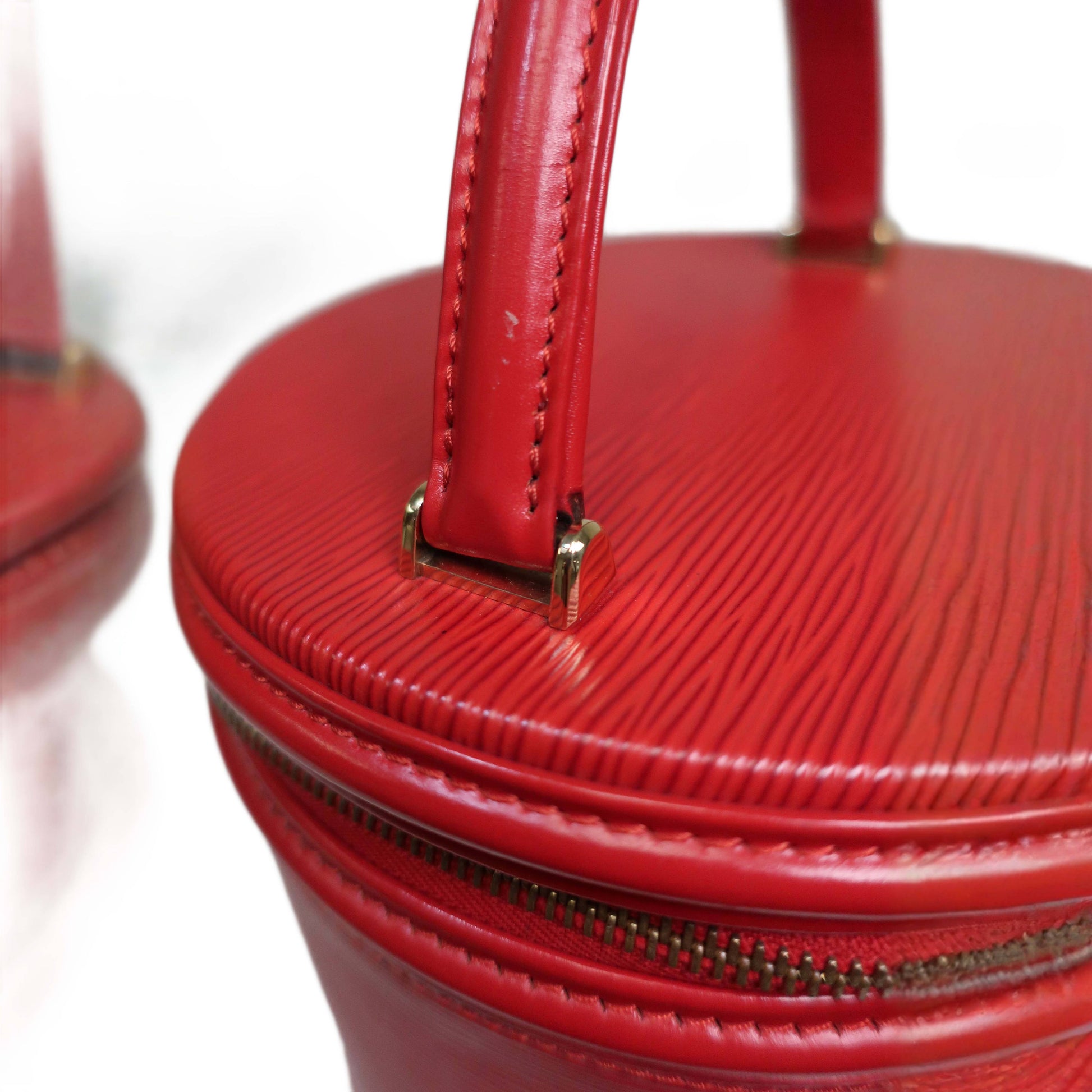 LOUIS VUITTON Epi Cannes Leather Cosmetics Vanity Handbag