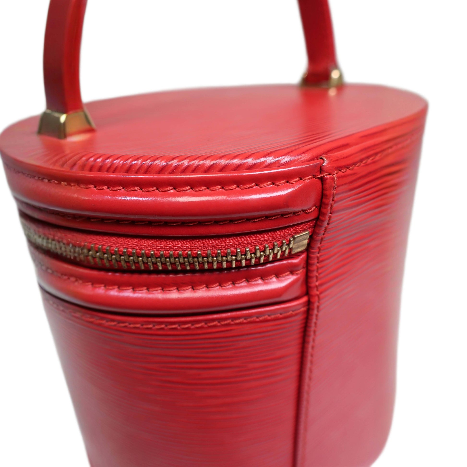LOUIS VUITTON Epi Cannes Leather Cosmetics Vanity Handbag