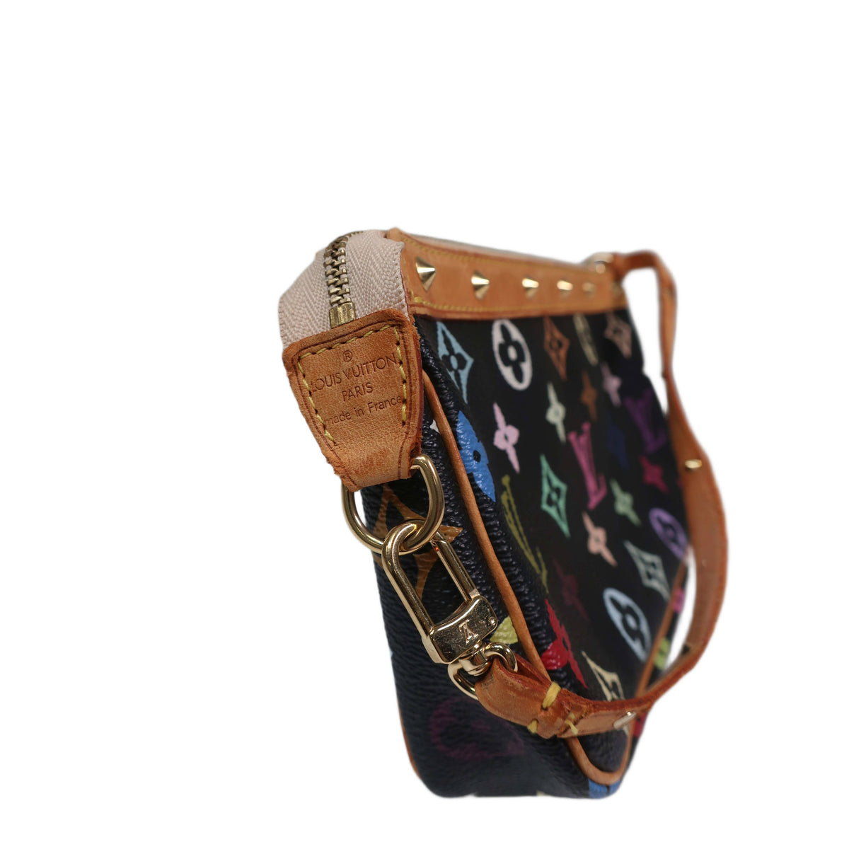 Louis Vuitton LV Accessories Pouch Bag In Black Monogram Multicolor