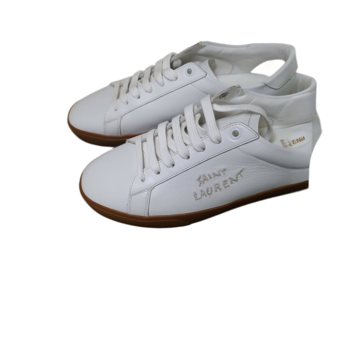 Saint Laurent Men's Court Classic SL/06 Low Top Sneakers