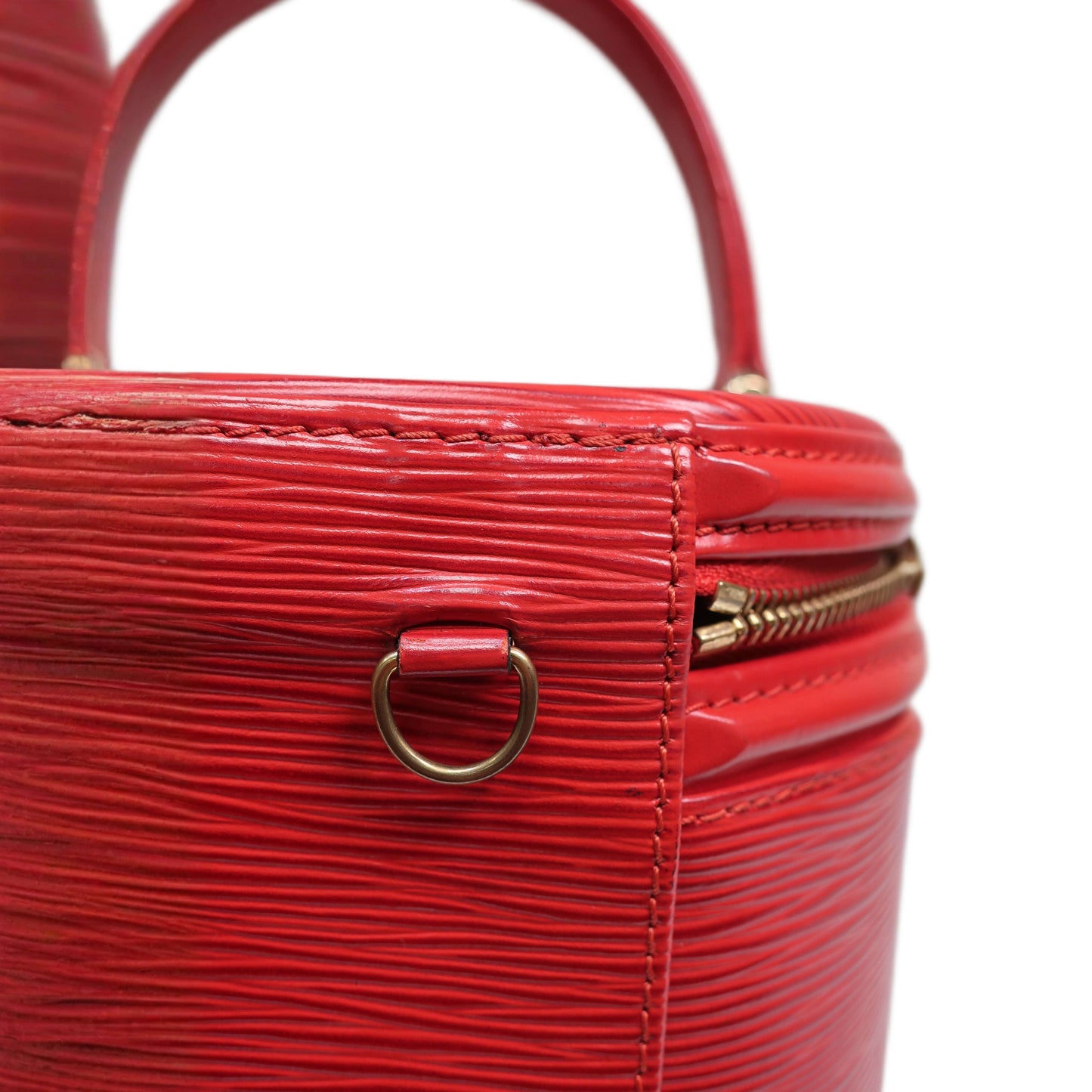 LOUIS VUITTON Epi Cannes Leather Cosmetics Vanity Handbag