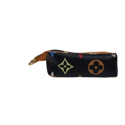 Louis Vuitton LV Accessories Pouch Bag In Black Monogram Multicolor
