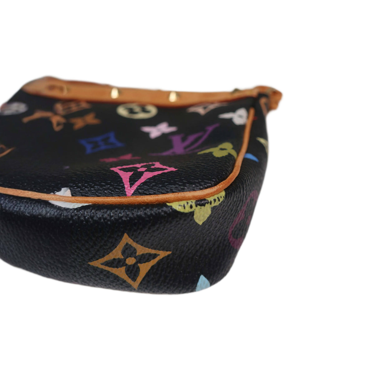 Louis Vuitton LV Accessories Pouch Bag In Black Monogram Multicolor