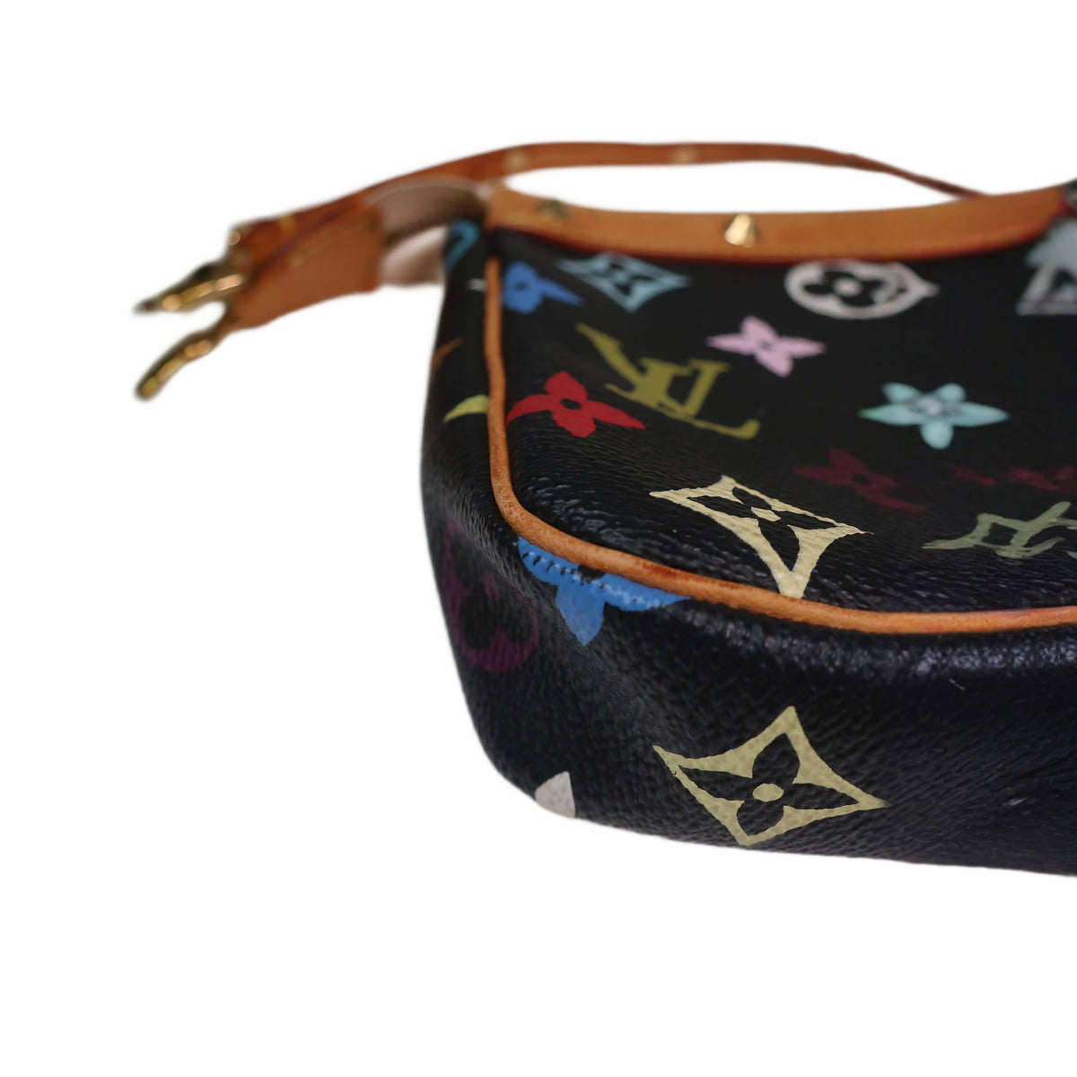 Louis Vuitton LV Accessories Pouch Bag In Black Monogram Multicolor