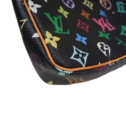 Louis Vuitton LV Accessories Pouch Bag In Black Monogram Multicolor