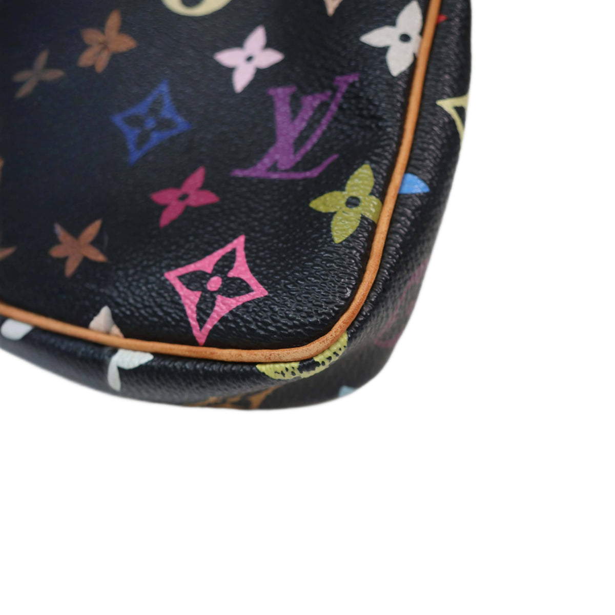 Louis Vuitton LV Accessories Pouch Bag In Black Monogram Multicolor