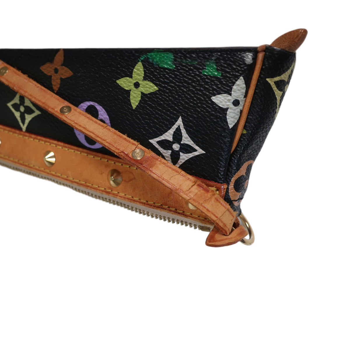 Louis Vuitton LV Accessories Pouch Bag In Black Monogram Multicolor