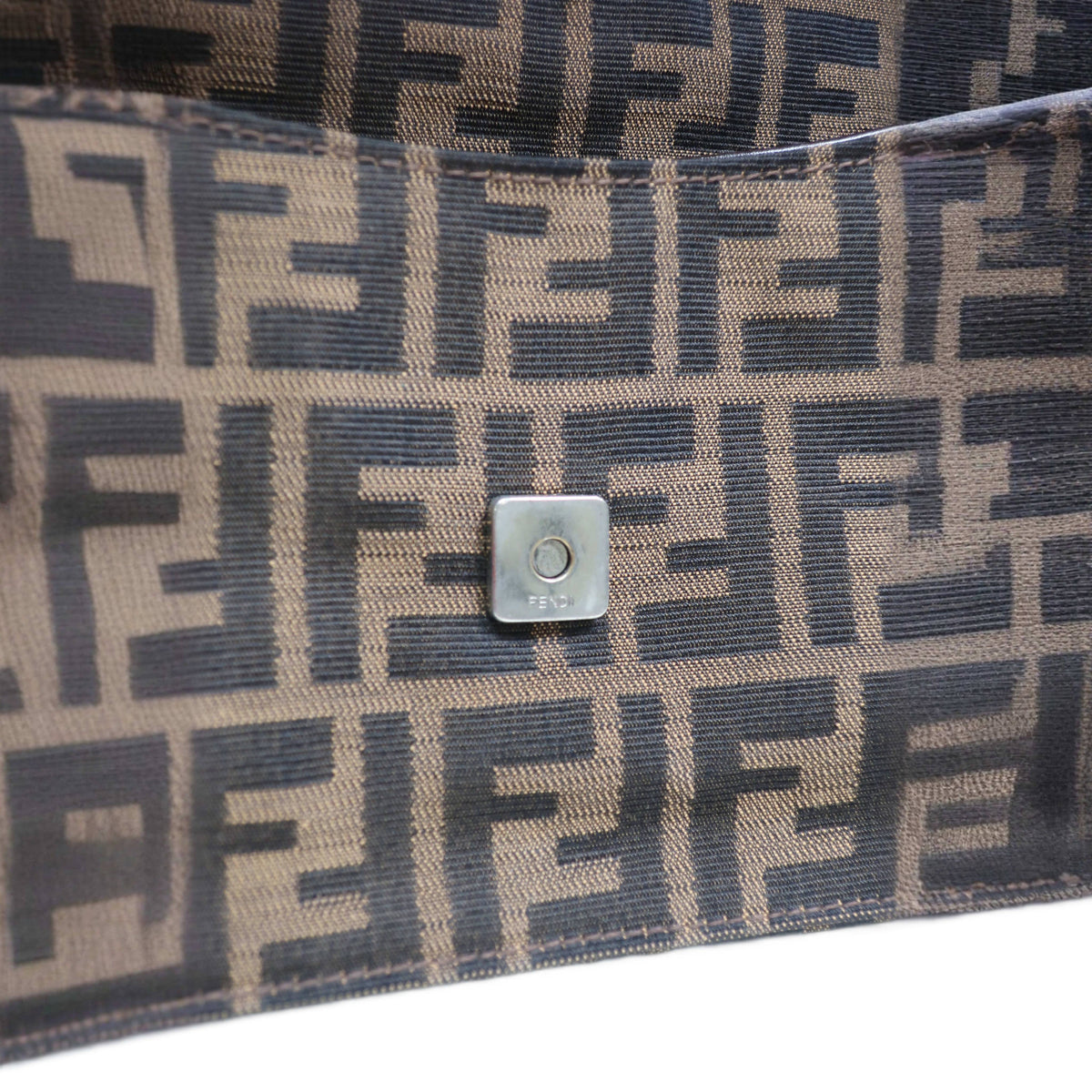 FENDI Mamma Baguette Shoulder Zucca HandBag