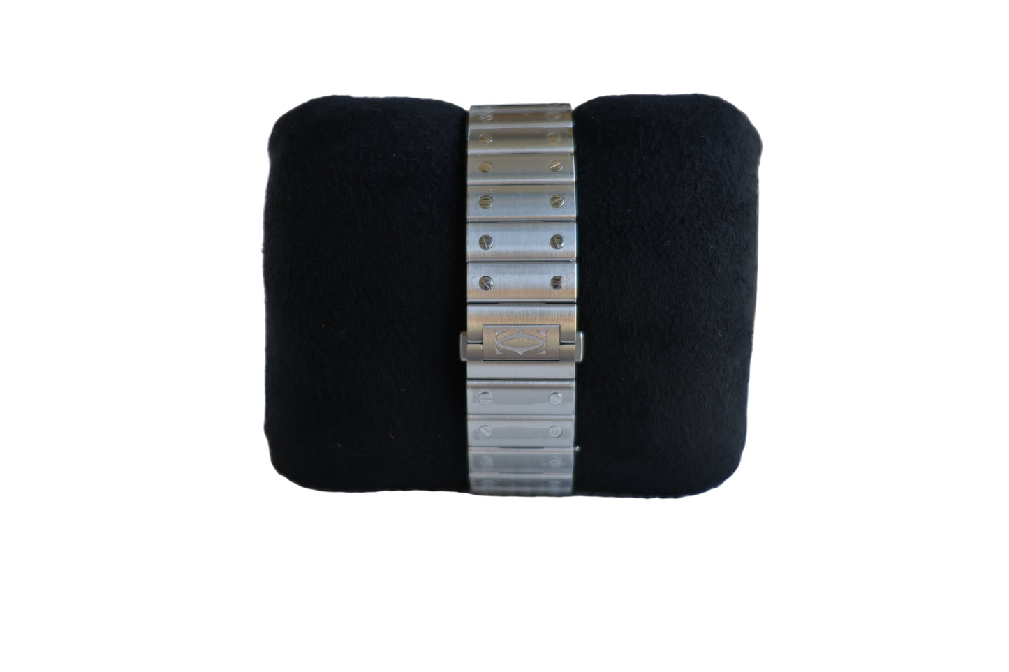 Cartier Santos de Cartier Stainless Steel White Dial Large Model