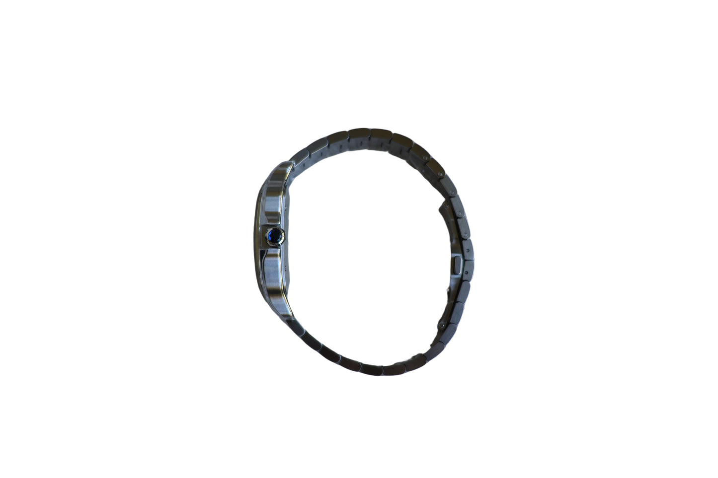 Cartier Santos de Cartier Stainless Steel White Dial Large Model