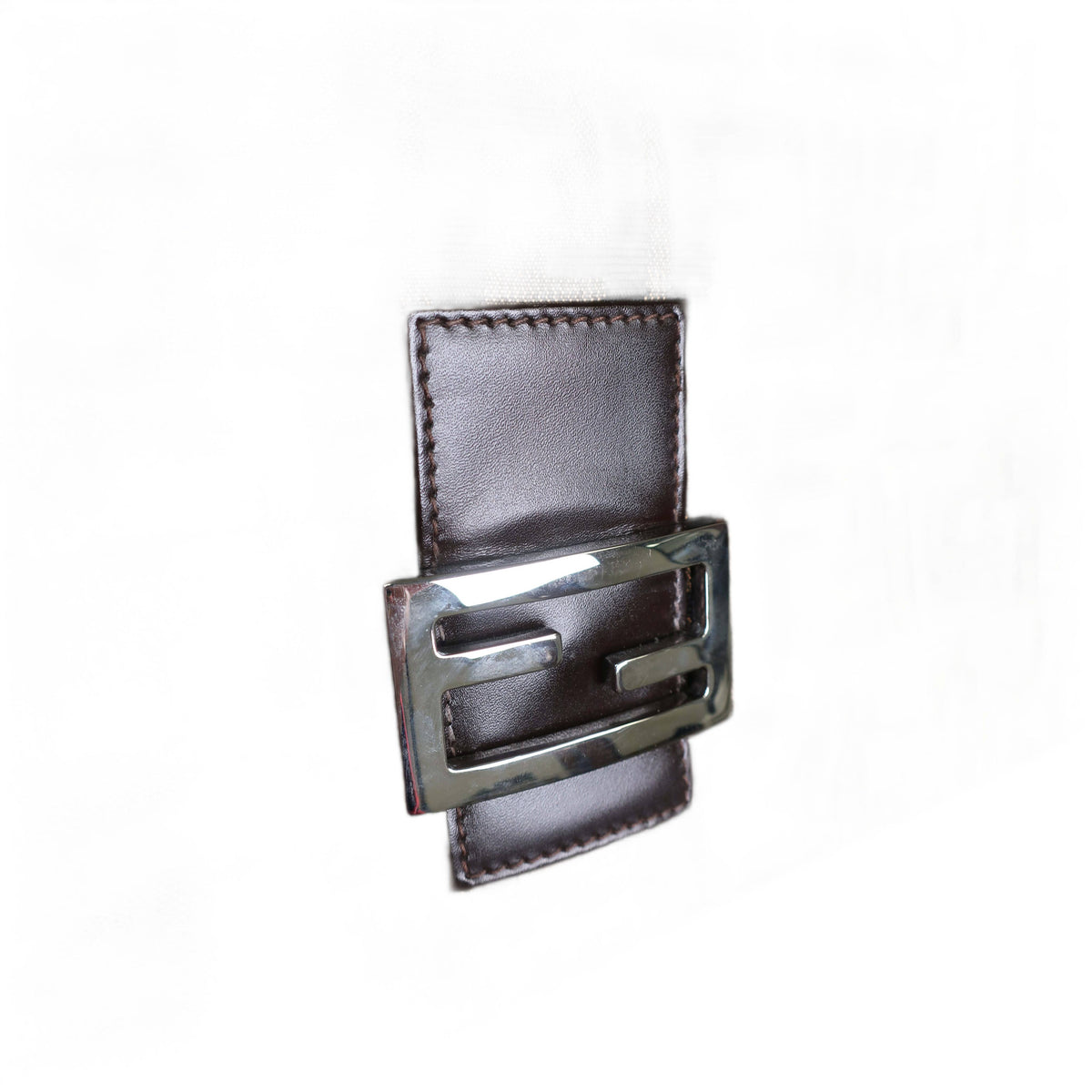 FENDI Mamma Baguette Shoulder Zucca HandBag