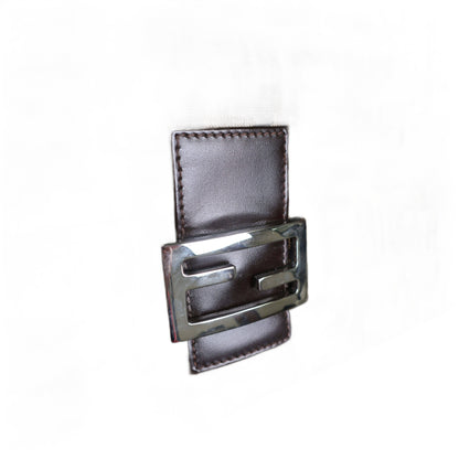 FENDI Mamma Baguette Shoulder Zucca HandBag