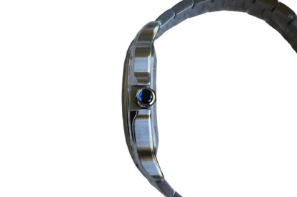 Cartier Santos de Cartier Stainless Steel White Dial Large Model