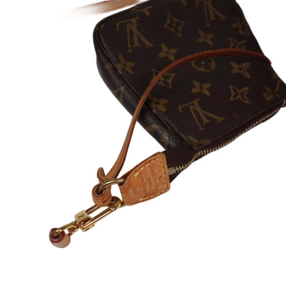 LOUIS VUITTON Monogram Pochette with Straps