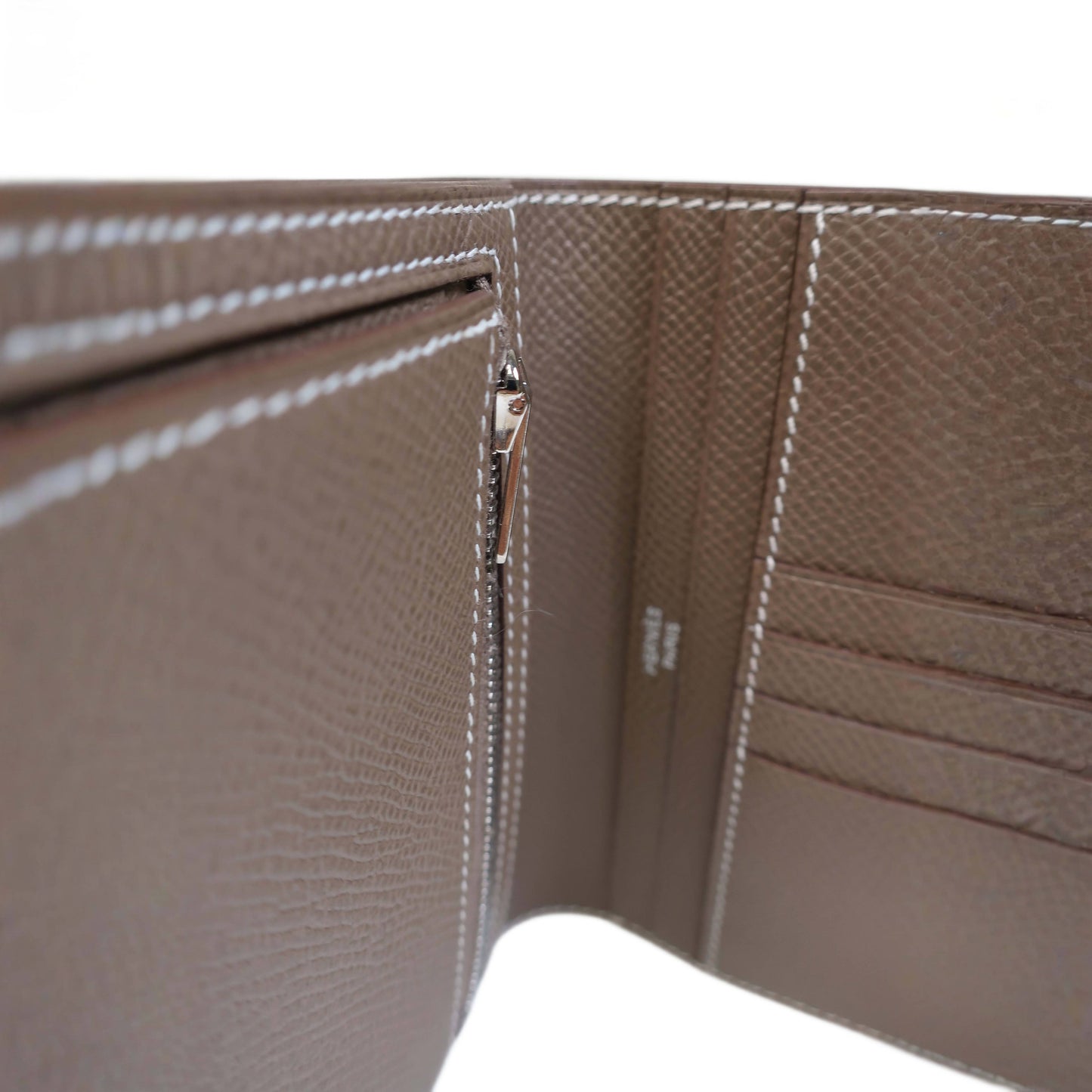 HERMES Epsom Bearn Card Holder Wallet
