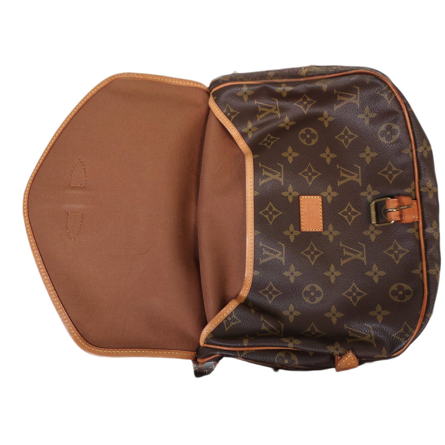 LOUIS VUITTON Monogram Saumur 30 Cross Body Shoulder Bag