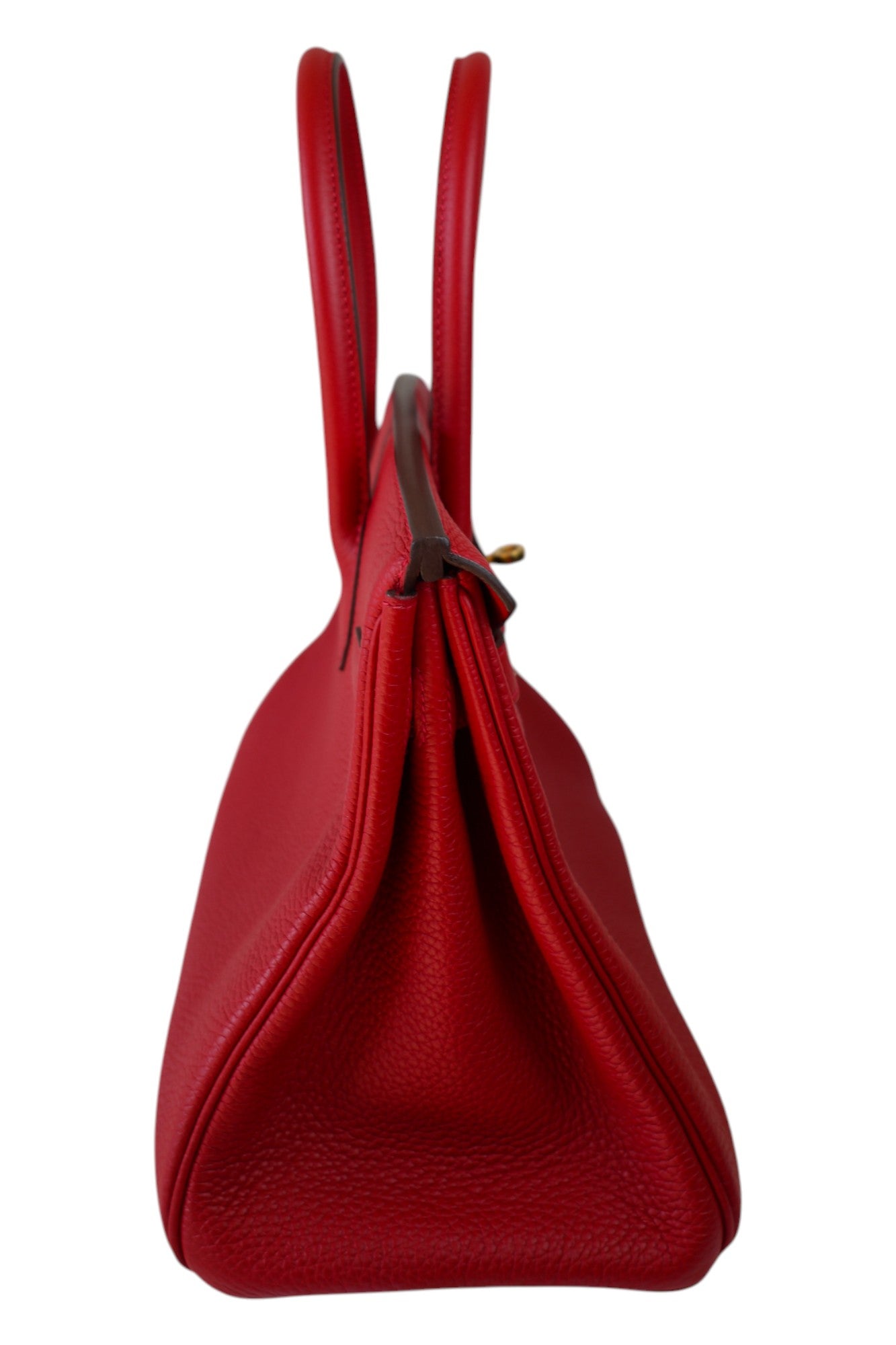 Hermès Birkin 30 Rouge Casaque Togo with Gold Hardware Stamp C