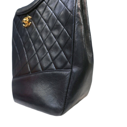 Chanel Quilted 2 Way Handbag