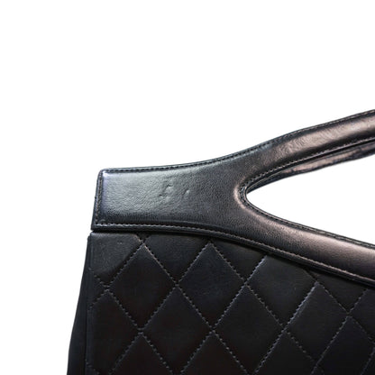 Chanel Quilted 2 Way Handbag