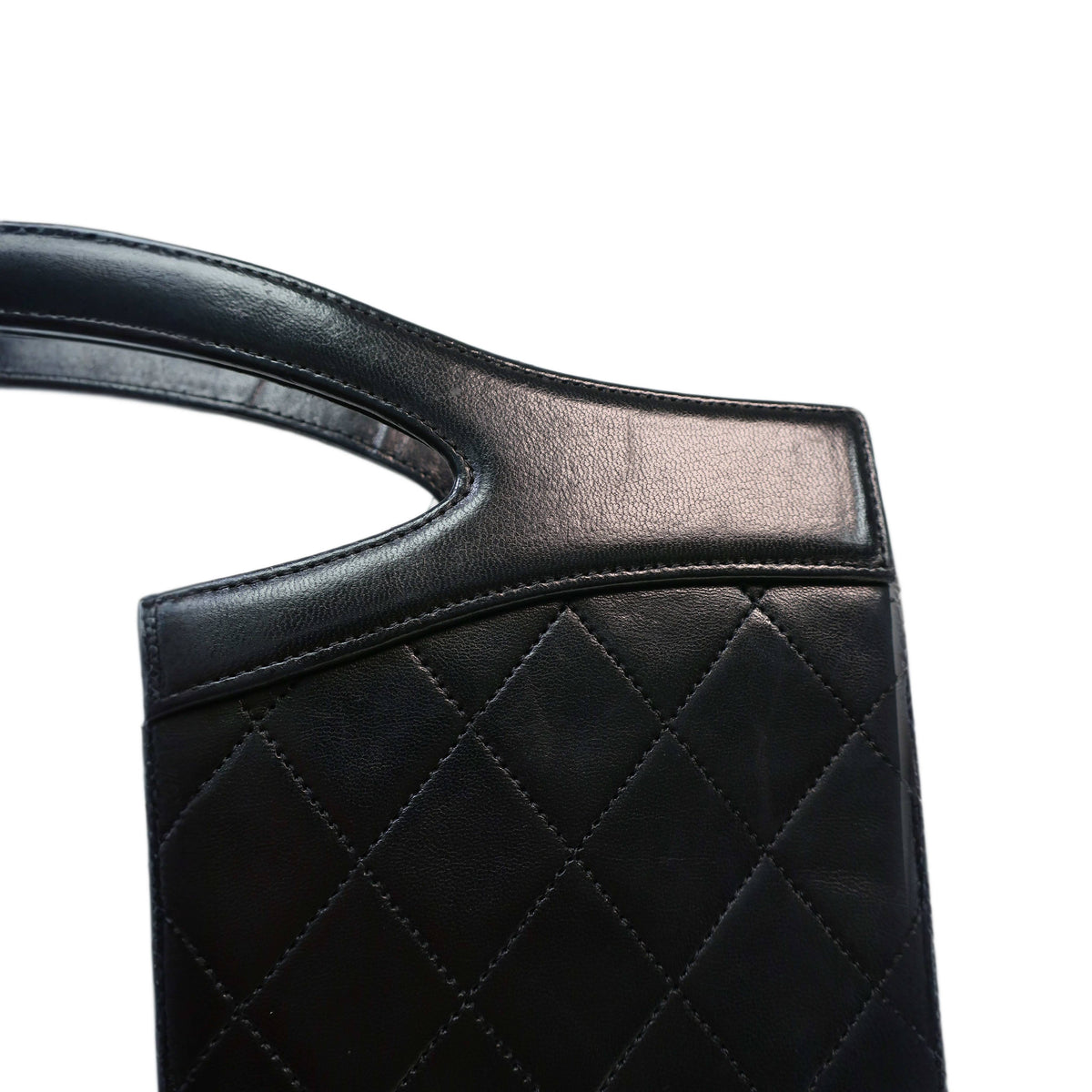 Chanel Quilted 2 Way Handbag