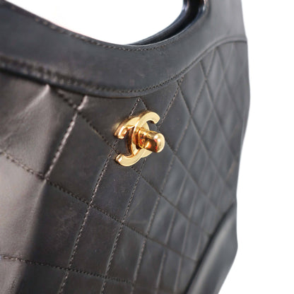 Chanel Quilted 2 Way Handbag