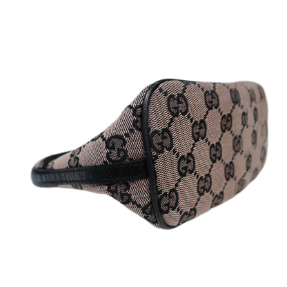 GUCCI Cosmetics Accessory Pouch In Navy GG Canvas