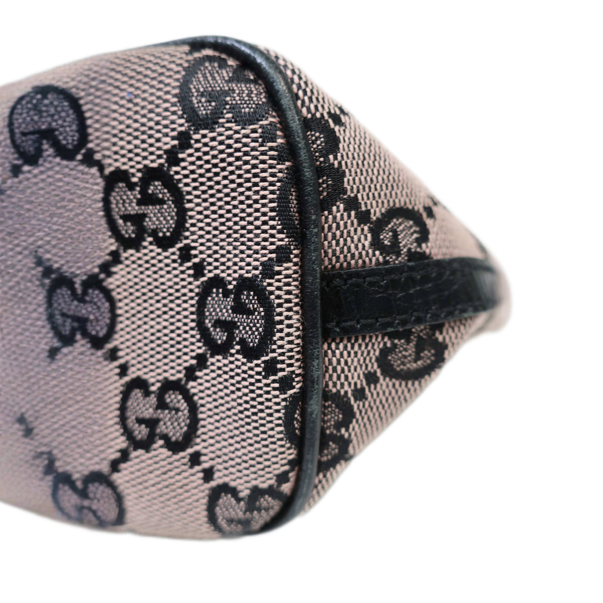 GUCCI Cosmetics Accessory Pouch In Navy GG Canvas
