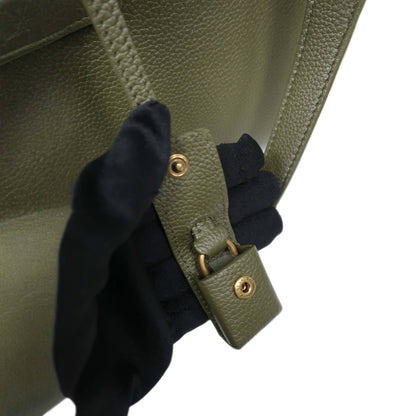 SAINT LAURENT Grained Calfskin Nano Supple Sac De Jour Bag